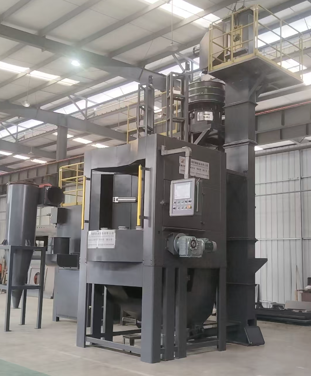 丽水转盘式喷砂机 提升圆形工件处理效率